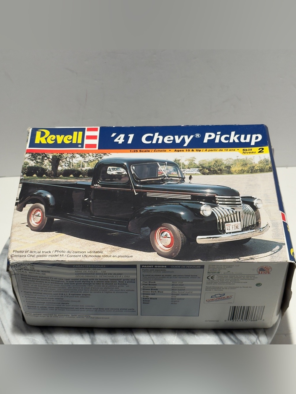 Revell '41 Chevy Pickup Model Truck Kit 85-7668 (1999 Release) NEW OPEN BOX